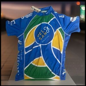 Primal Men’s Cycling Jersey Shirt 2017 Bicycle Racing Tour Velo Sano Sz M NEW